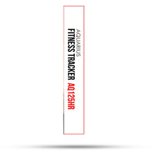 Lade das Bild in den Galerie-Viewer, Aquarius Fitness-Aktivitäts-Tracker mit Touchscreen und Pulsmesser, Rot