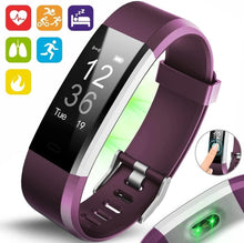 Load image into Gallery viewer, Aquarius Touch Screen Fitness Activity Tracker with HRM
