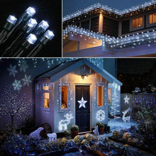 Load image into Gallery viewer, Planet Solar 100 LED White Outdoor String Solar Powered Fairy Lights
