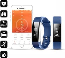 Load image into Gallery viewer, Aquarius Touch Screen Fitness Activity Tracker with HRM
