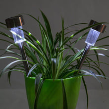 Carica l&#39;immagine nel visualizzatore di Gallery, 24pcs 5W High Brightness Solar Power LED Lawn Lamps with Lampshades White &amp; Silver
