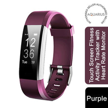 Load image into Gallery viewer, Aquarius Touch Screen Fitness Activity Tracker with HRM
