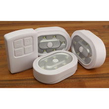 Load image into Gallery viewer, Remote Control Wireless LED Lights 3 Pack
